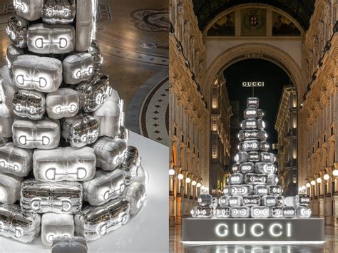 gucci christmas tree milan 2023|Gucci's Modern Twist on Milan's Christmas Tree .